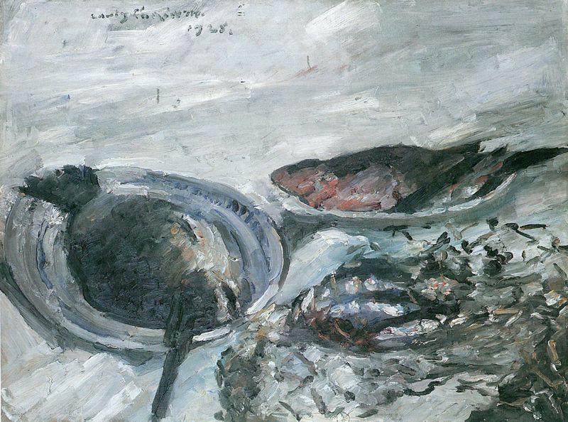 Fischstilleben, Lovis Corinth